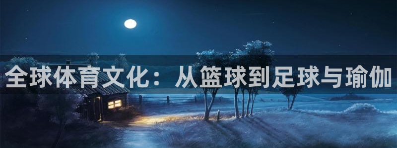 公海赌赌船官方正版app代理:全球体育文化:从篮球到足球与瑜